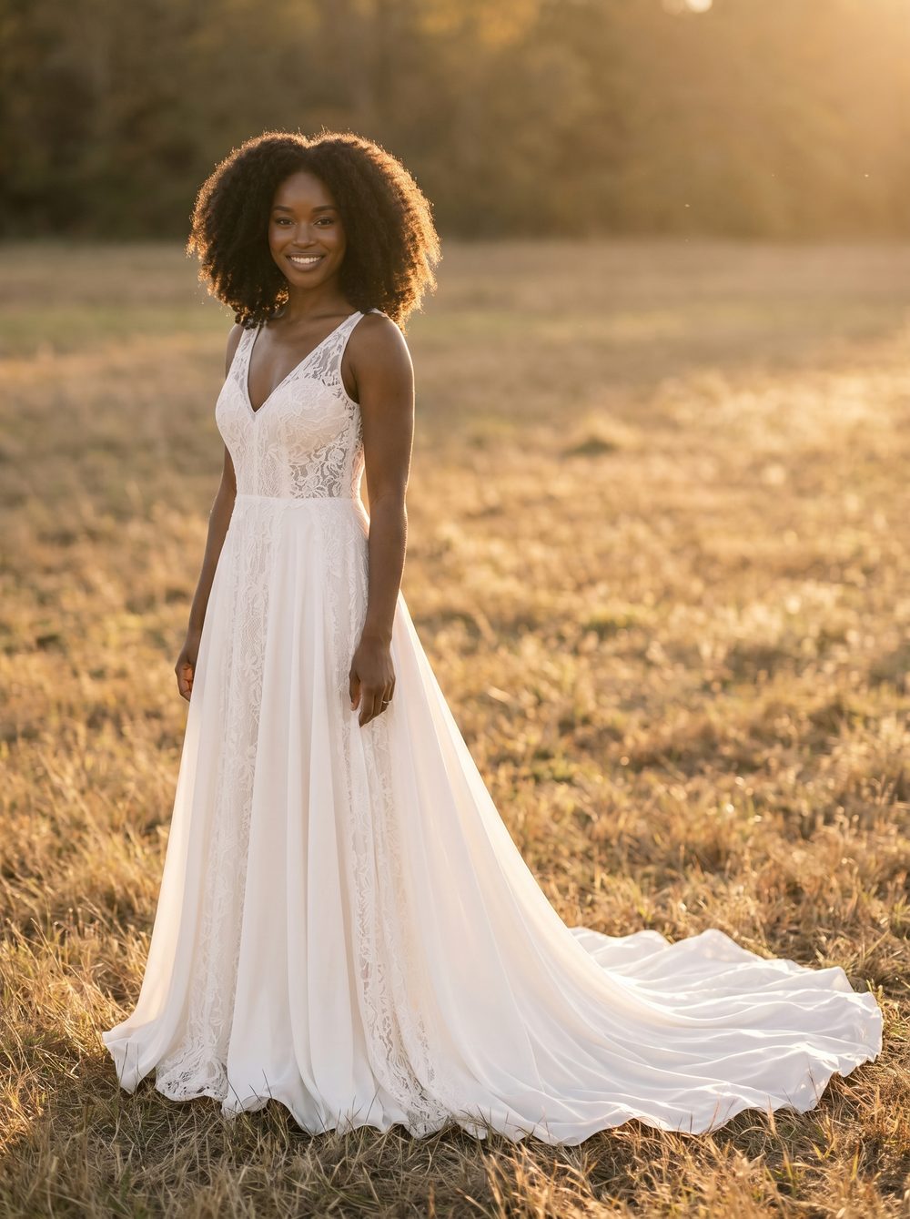 Bruidsmode fotograferen — voorbeeld 2, gemaakt met FashionPix