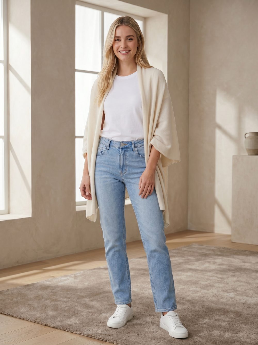 Damesjeans fotograferen — voorbeeld 1, gemaakt met FashionPix